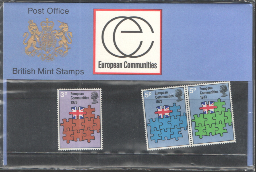 (image for) 1973 European Communities Royal Mail Presentation Pack 48 - Click Image to Close